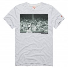 New York Yankees Mickey Mantle Homage Ash Graphic Tri-Blend T-Shirt