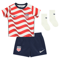 USMNT Nike Infant 2026 Home Stadium Replica Kit Set - Red/White