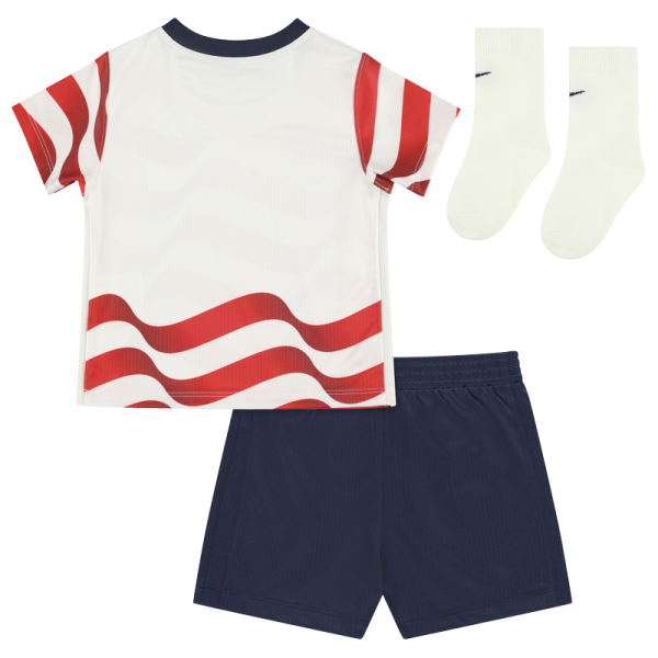 USMNT Nike Infant 2026 Home Stadium Replica Kit Set - Red/White