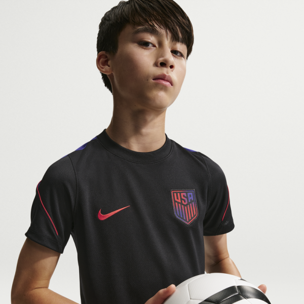 Подростковая USMNT Nike 2026 Strike Dri-FIT Top - Black