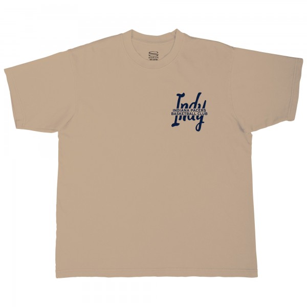 Unisex Indiana Pacers Stadium Essentials Tan Urban T-Shirt
