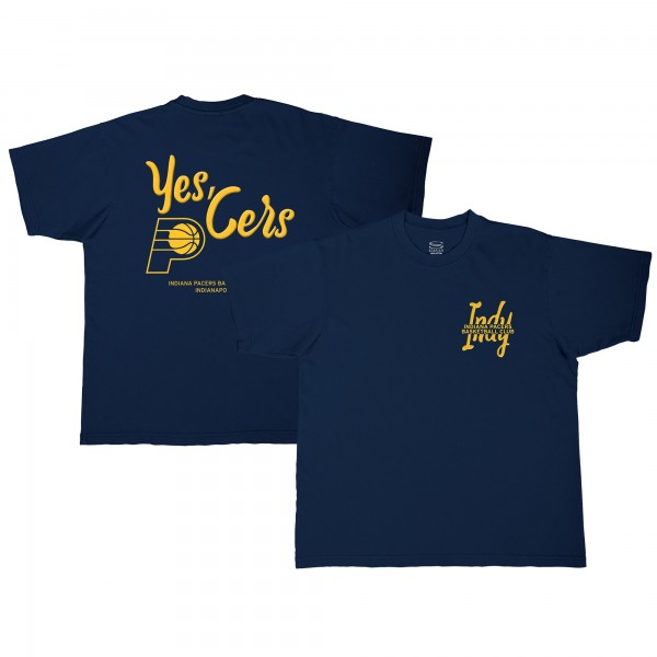 Unisex Indiana Pacers Stadium Essentials Navy Urban T-Shirt