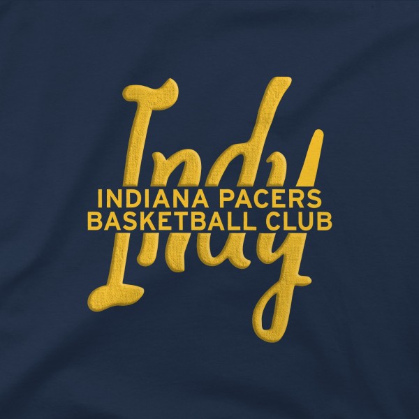Unisex Indiana Pacers Stadium Essentials Navy Urban T-Shirt