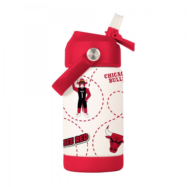 Chicago Bulls Logo Brands 12oz. Mascot Bottle