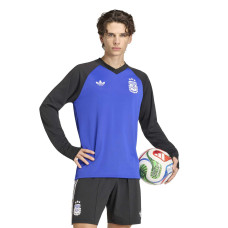 Джерси Argentina National Team adidas 2026 Long Sleeve Pre-Match Top - Blue
