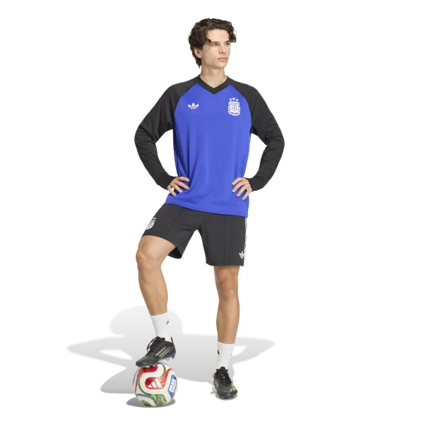 Джерси Argentina National Team adidas 2026 Long Sleeve Pre-Match Top - Blue