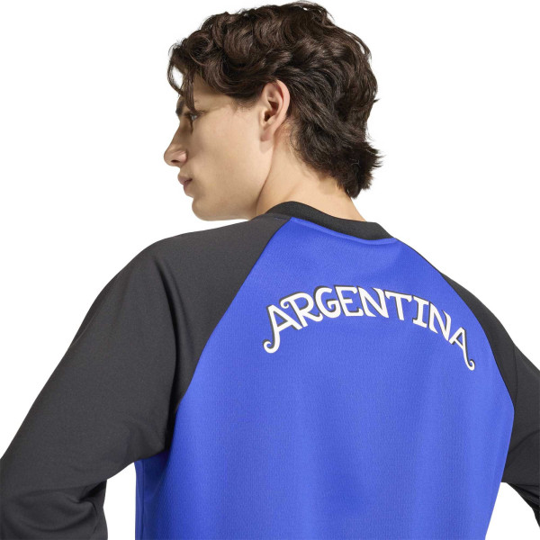 Джерси Argentina National Team adidas 2026 Long Sleeve Pre-Match Top - Blue