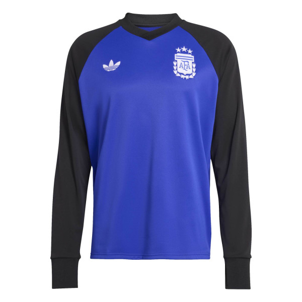 Джерси Argentina National Team adidas 2026 Long Sleeve Pre-Match Top - Blue