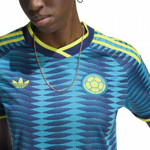 Colombia National Team adidas Wo2026 Away Replica Jersey - Turquoise
