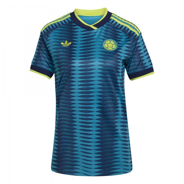 Colombia National Team adidas Wo2026 Away Replica Jersey - Turquoise