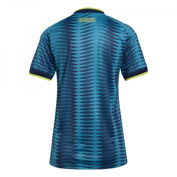 Colombia National Team adidas Wo2026 Away Replica Jersey - Turquoise