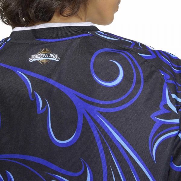 Argentina National Team adidas Wo2026 Away Replica Jersey - Black