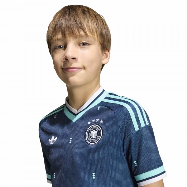 Подростковая Germany National Team adidas 2026 Away Replica Jersey - Navy