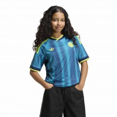 Подростковая Colombia National Team adidas 2026 Away Replica Jersey - Turquoise
