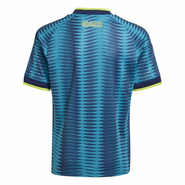 Подростковая Colombia National Team adidas 2026 Away Replica Jersey - Turquoise