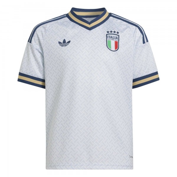 Подростковая Italy National Team adidas 2026 Away Replica Jersey - Light Blue