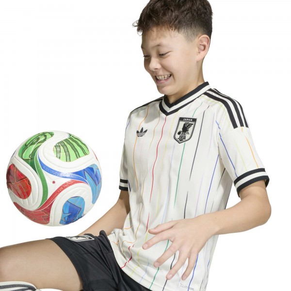 Подростковая Japan National Team adidas 2026 Away Replica Jersey - White