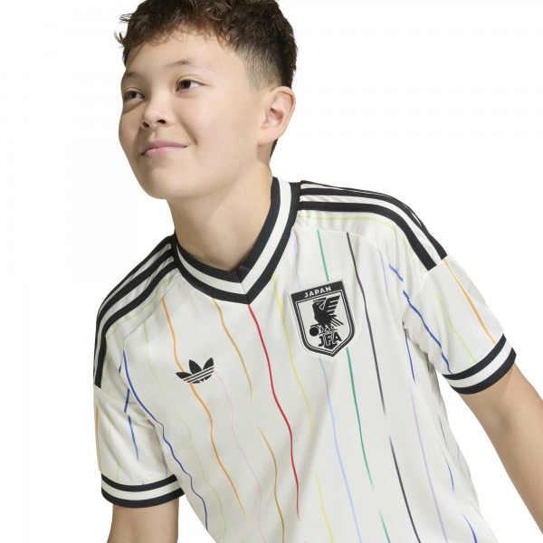 Подростковая Japan National Team adidas 2026 Away Replica Jersey - White