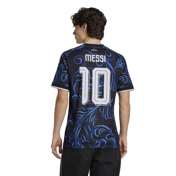 Lionel Messi Argentina National Team adidas 2026 Away Replica Jersey - Black