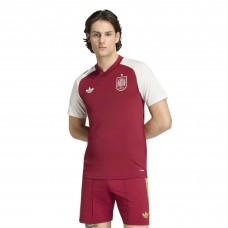 Spain National Team adidas 2026 Pre-Match Jersey - Red