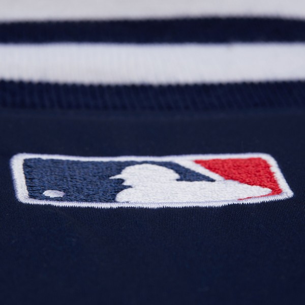 New York Yankees Mitchell & Ness Navy 2000 World Series Full-Snap Varsity Jacket