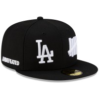 Бейсболка Los Angeles Dodgers New Era x Undefeated Black Tally 59FIFTY