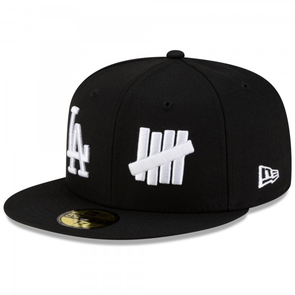 Бейсболка Los Angeles Dodgers New Era x Undefeated Black Tally 59FIFTY