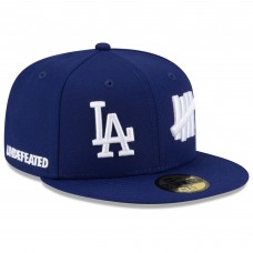 Бейсболка Los Angeles Dodgers New Era x Undefeated Royal Tally 59FIFTY