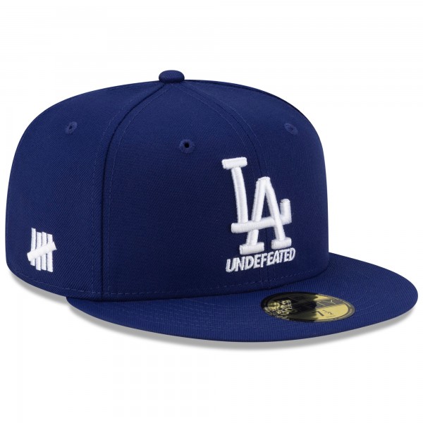 Бейсболка Los Angeles Dodgers New Era x Undefeated Royal 59FIFTY