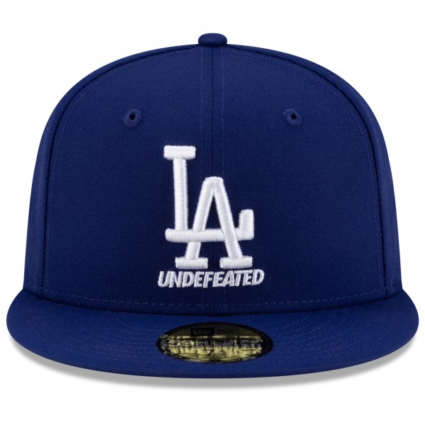 Бейсболка Los Angeles Dodgers New Era x Undefeated Royal 59FIFTY