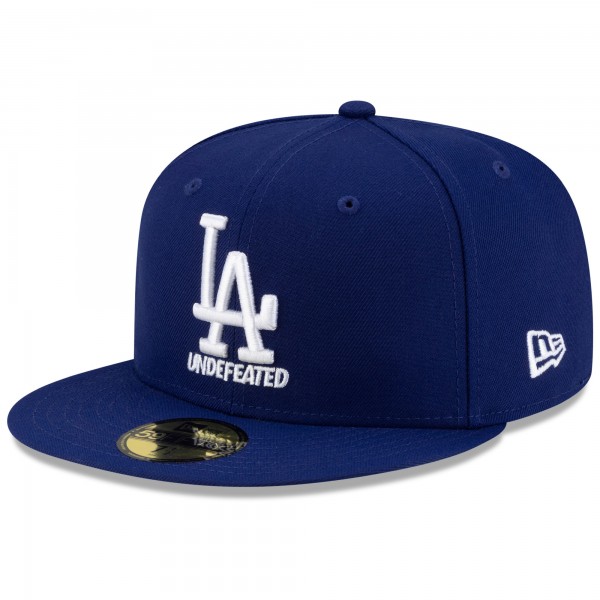 Бейсболка Los Angeles Dodgers New Era x Undefeated Royal 59FIFTY