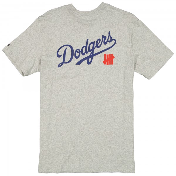 Los Angeles Dodgers New Era x Undefeated Gray Undefeated T-Shirt