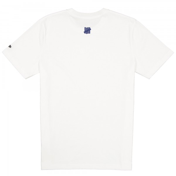 Los Angeles Dodgers New Era x Undefeated White World Series Champions T-Shirt