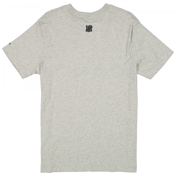 Los Angeles Dodgers New Era x Undefeated Gray World Series Champions T-Shirt