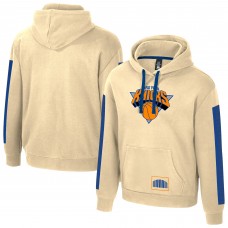 New York Knicks Stadium Essentials Unisex 2025/26 City Edition City Star Hoodie - Tan