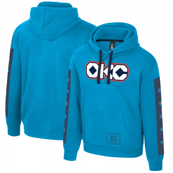 Unisex Oklahoma City Thunder Stadium Essentials Blue 2025/26 City Edition City Star Hoodie