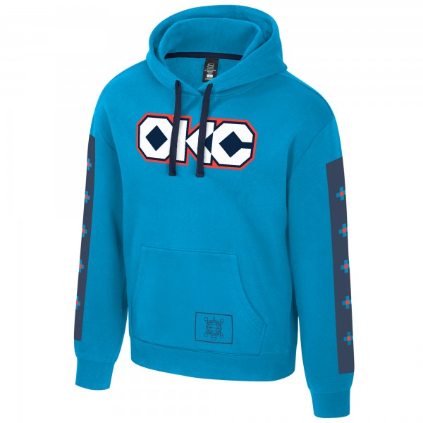 Unisex Oklahoma City Thunder Stadium Essentials Blue 2025/26 City Edition City Star Hoodie