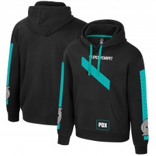 Portland Trail Blazers Stadium Essentials Unisex 2025/26 City Edition City Star Hoodie - Black