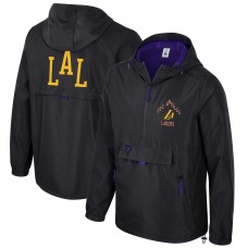 Los Angeles Lakers Stadium Essentials Unisex 2025/26 City Edition Compete Quarter-Zip Hoodie Jacket - Black