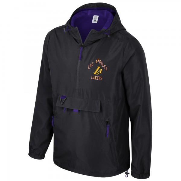 Куртка на короткой молнии Куртка на короткой молнии Los Angeles Lakers Stadium Essentials Unisex 2025/26 City Edition Compete - Black