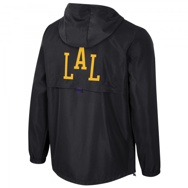 Куртка на короткой молнии Куртка на короткой молнии Los Angeles Lakers Stadium Essentials Unisex 2025/26 City Edition Compete - Black