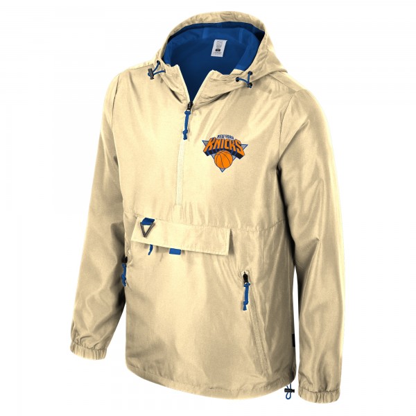 Куртка на короткой молнии Куртка на короткой молнии New York Knicks Stadium Essentials Unisex 2025/26 City Edition Compete - Tan