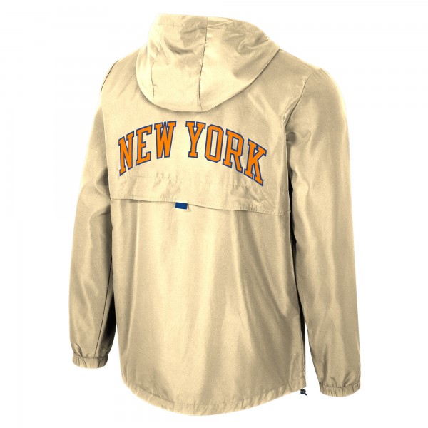 Куртка на короткой молнии Куртка на короткой молнии New York Knicks Stadium Essentials Unisex 2025/26 City Edition Compete - Tan