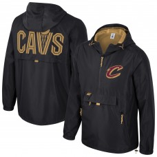 Unisex Cleveland Cavaliers Stadium Essentials Black Compete Quarter-Zip Hoodie Jacket