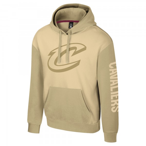 Unisex Cleveland Cavaliers Stadium Essentials Khaki Rafters Burst Hoodie