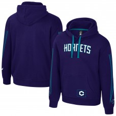Unisex Charlotte Hornets Stadium Essentials Purple City Star Hoodie