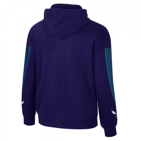 Unisex Charlotte Hornets Stadium Essentials Purple City Star Hoodie