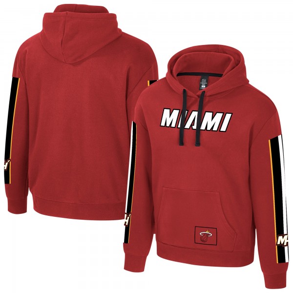 Unisex Miami Heat Stadium Essentials Red City Star Hoodie