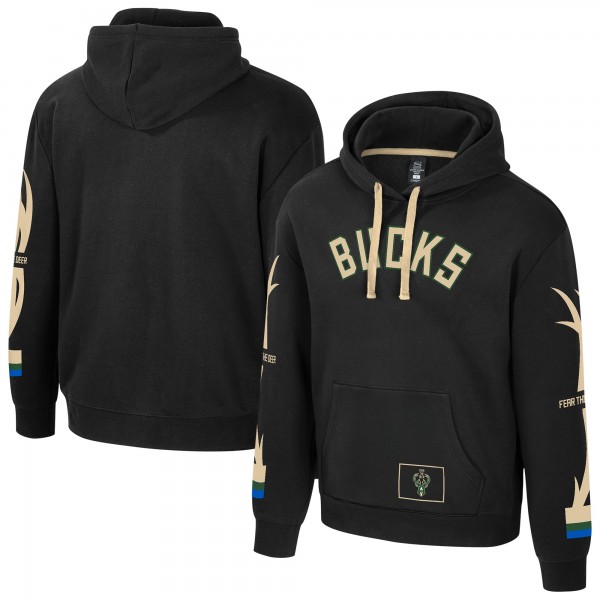 Unisex Milwaukee Bucks Stadium Essentials Black City Star Hoodie