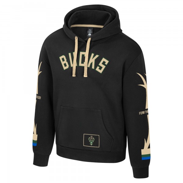 Unisex Milwaukee Bucks Stadium Essentials Black City Star Hoodie